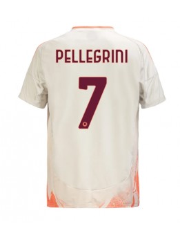 AS Roma Lorenzo Pellegrini #7 Gostujuci Dres 2024-25 Kratak Rukavima